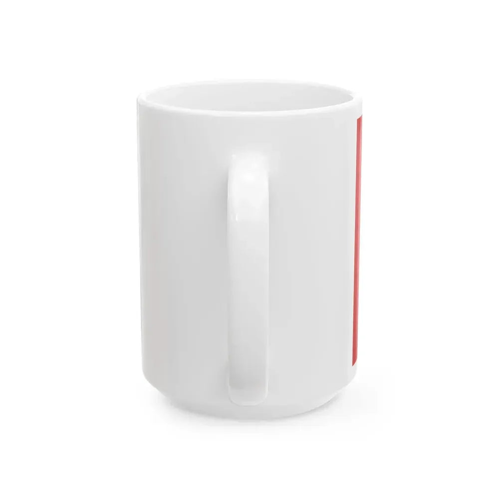 Bandera Partido del Progreso 1990 Costa Rica (Costa Rica) White Coffee Mug - Go Mug Yourself