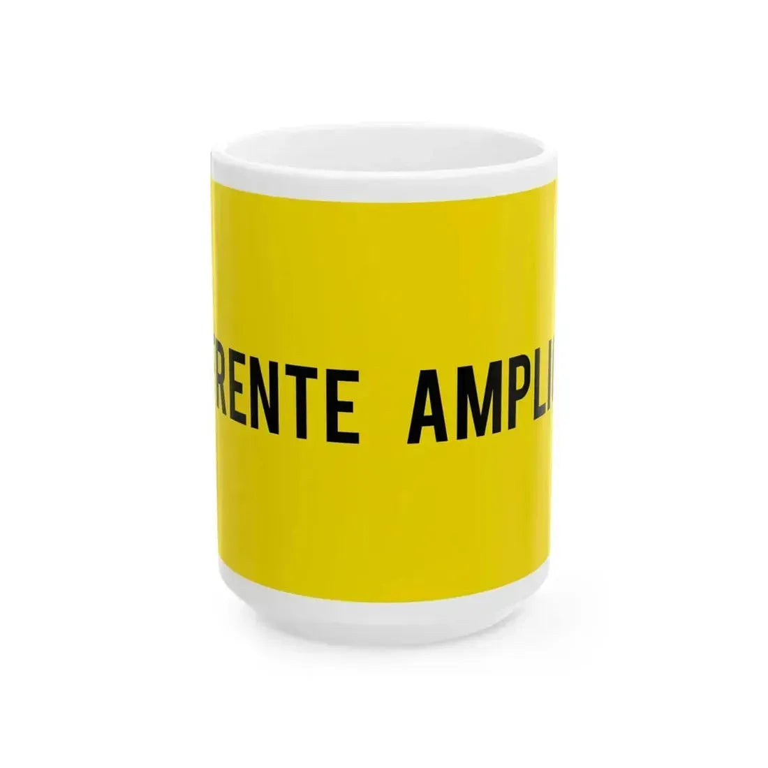 Bandera Partido Frente Amplio Costa Rica (Costa Rica) White Coffee Mug 15oz - Go Mug Yourself