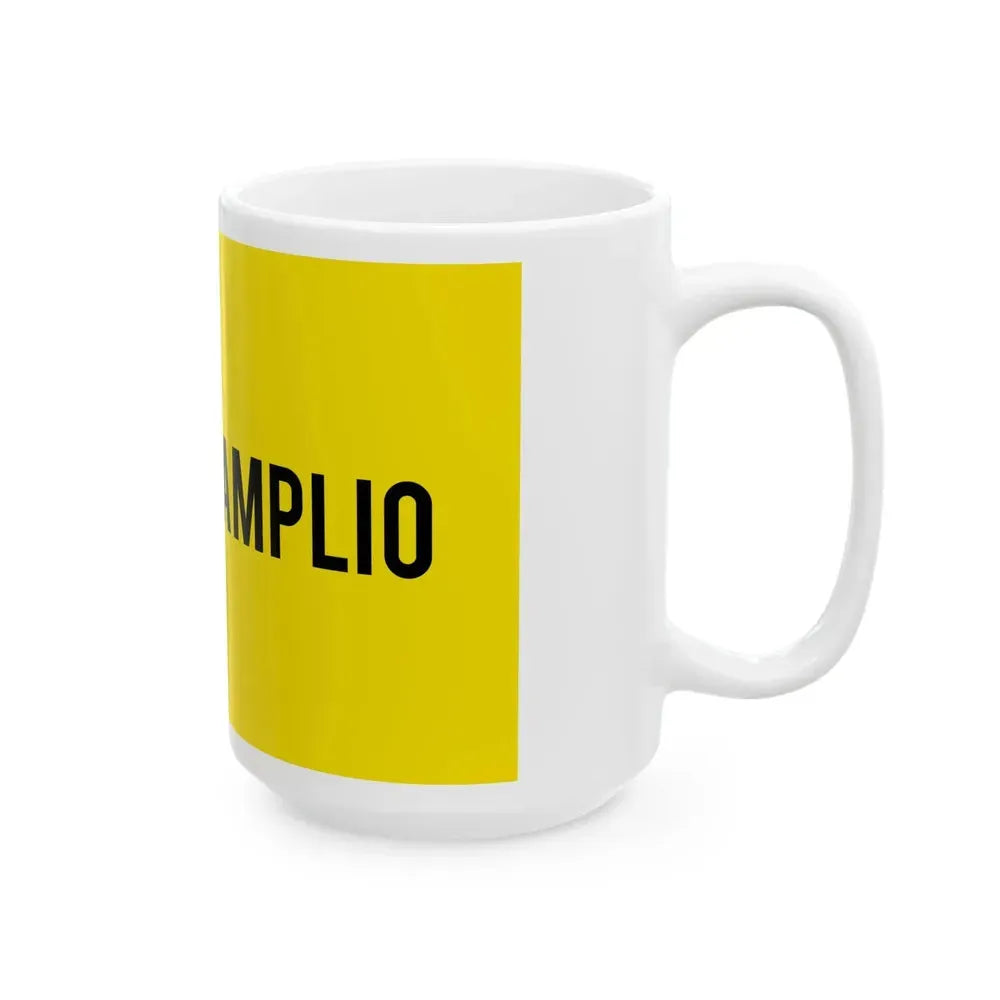 Bandera Partido Frente Amplio Costa Rica (Costa Rica) White Coffee Mug - Go Mug Yourself
