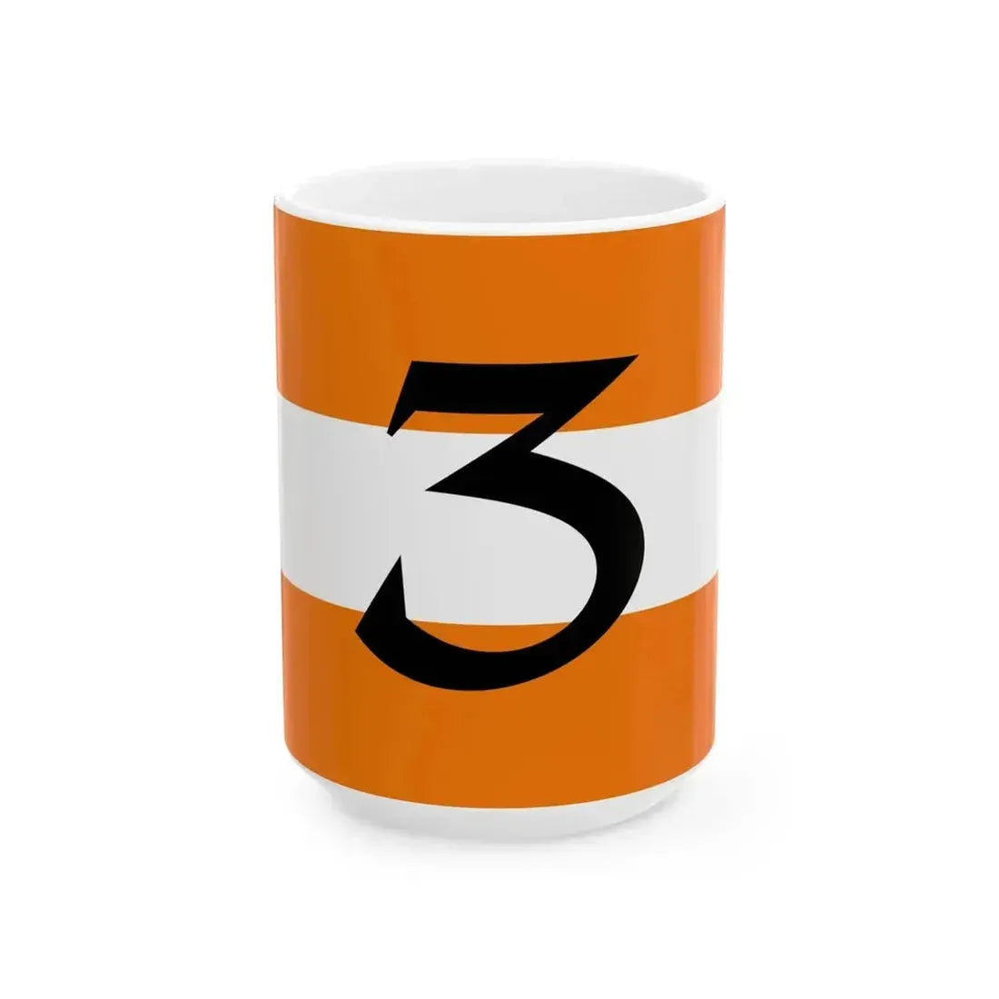 Bandera Partido Frente Nacional Costa Rica (Costa Rica) White Coffee Mug 15oz - Go Mug Yourself