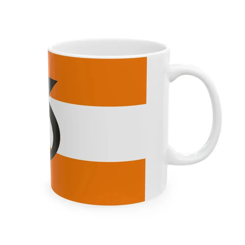 Bandera Partido Frente Nacional Costa Rica (Costa Rica) White Coffee Mug - Go Mug Yourself