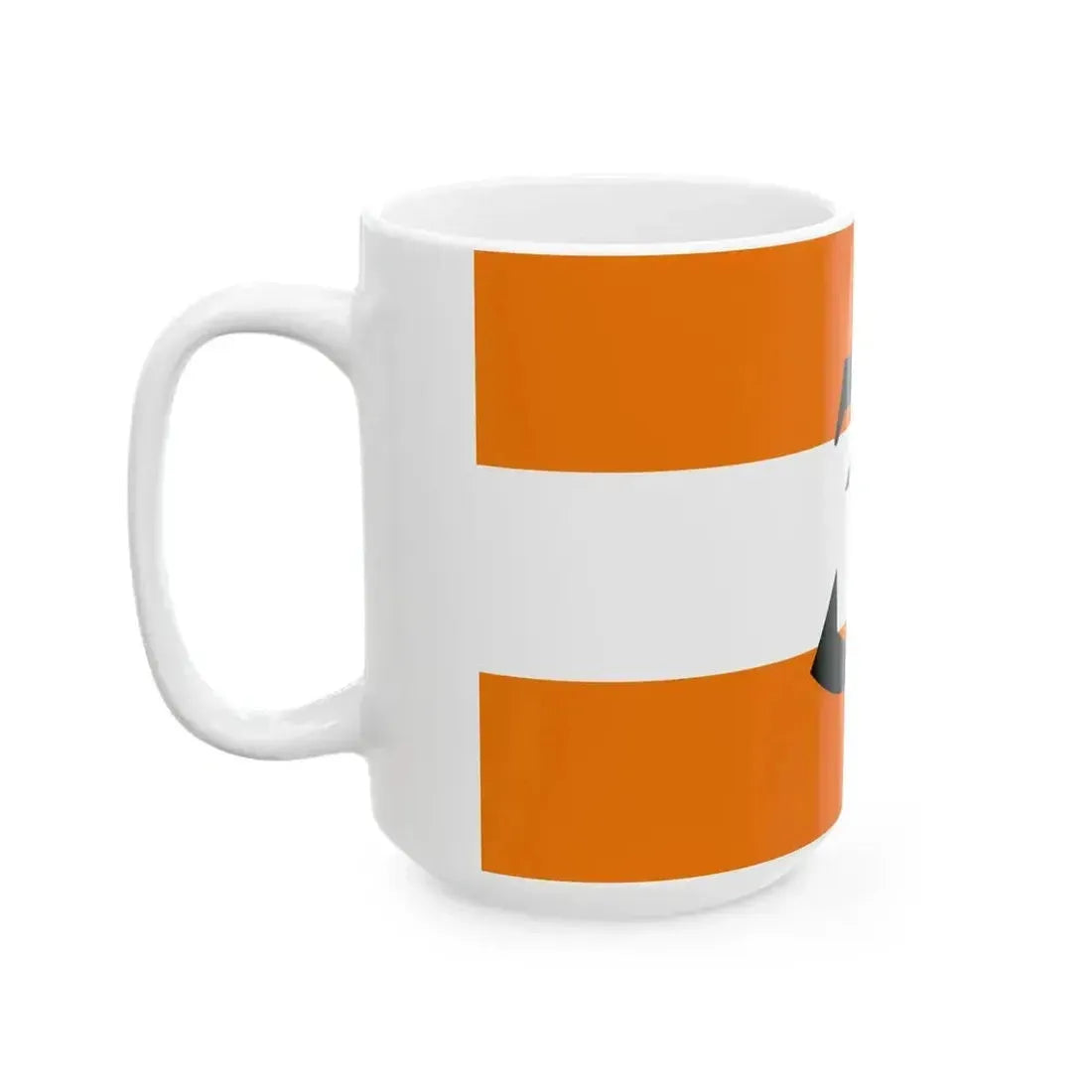 Bandera Partido Frente Nacional Costa Rica (Costa Rica) White Coffee Mug - Go Mug Yourself