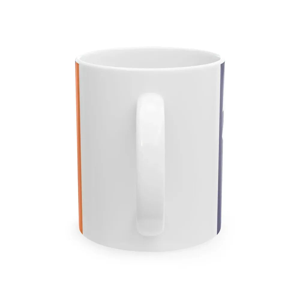 Bandera Partido Fuerza Nacional Costa Rica (Costa Rica) White Coffee Mug - Go Mug Yourself
