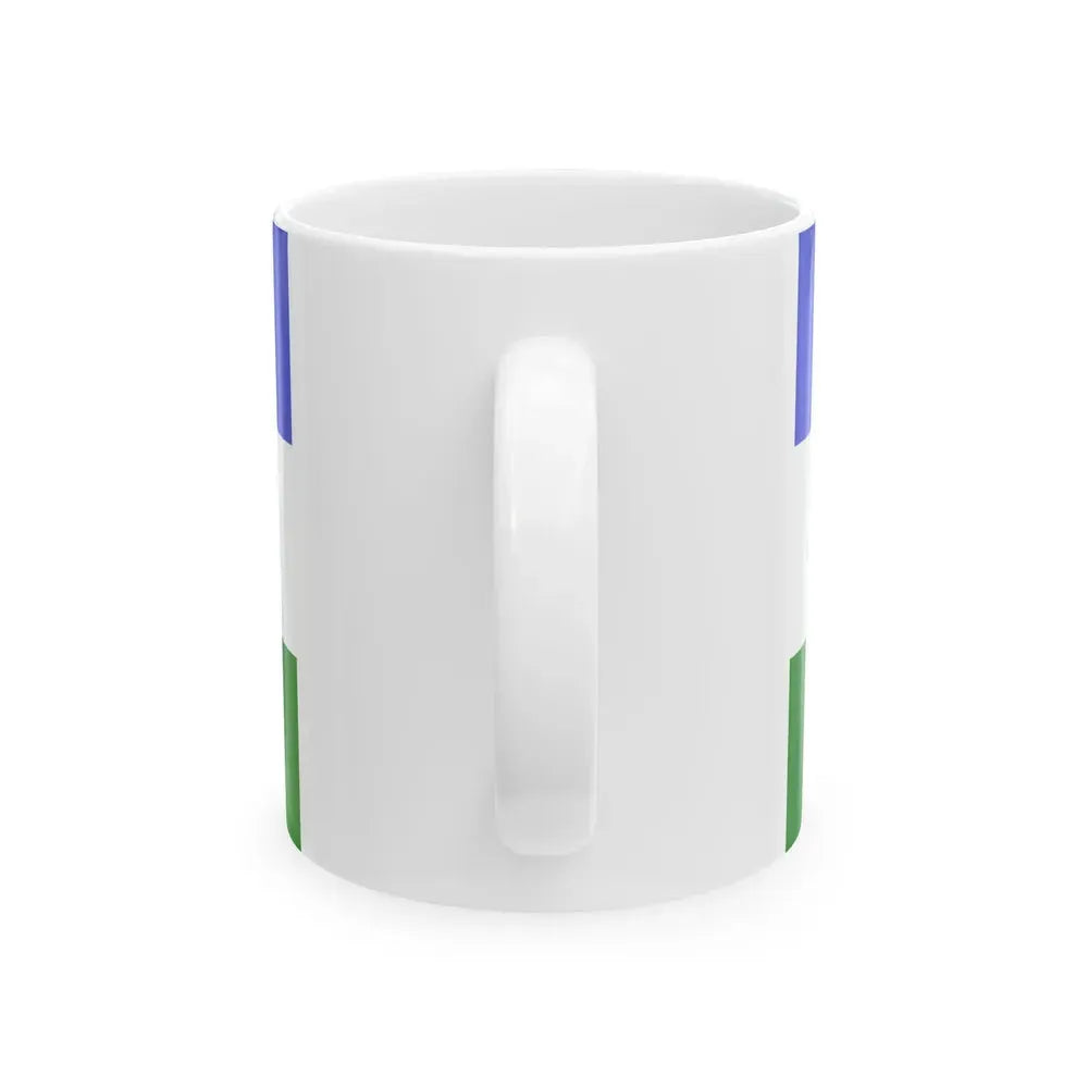 Bandera Partido Independiente 1958 Costa Rica (Costa Rica) White Coffee Mug - Go Mug Yourself