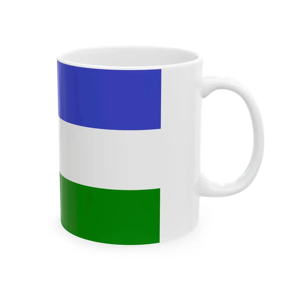 Bandera Partido Independiente 1958 Costa Rica (Costa Rica) White Coffee Mug - Go Mug Yourself