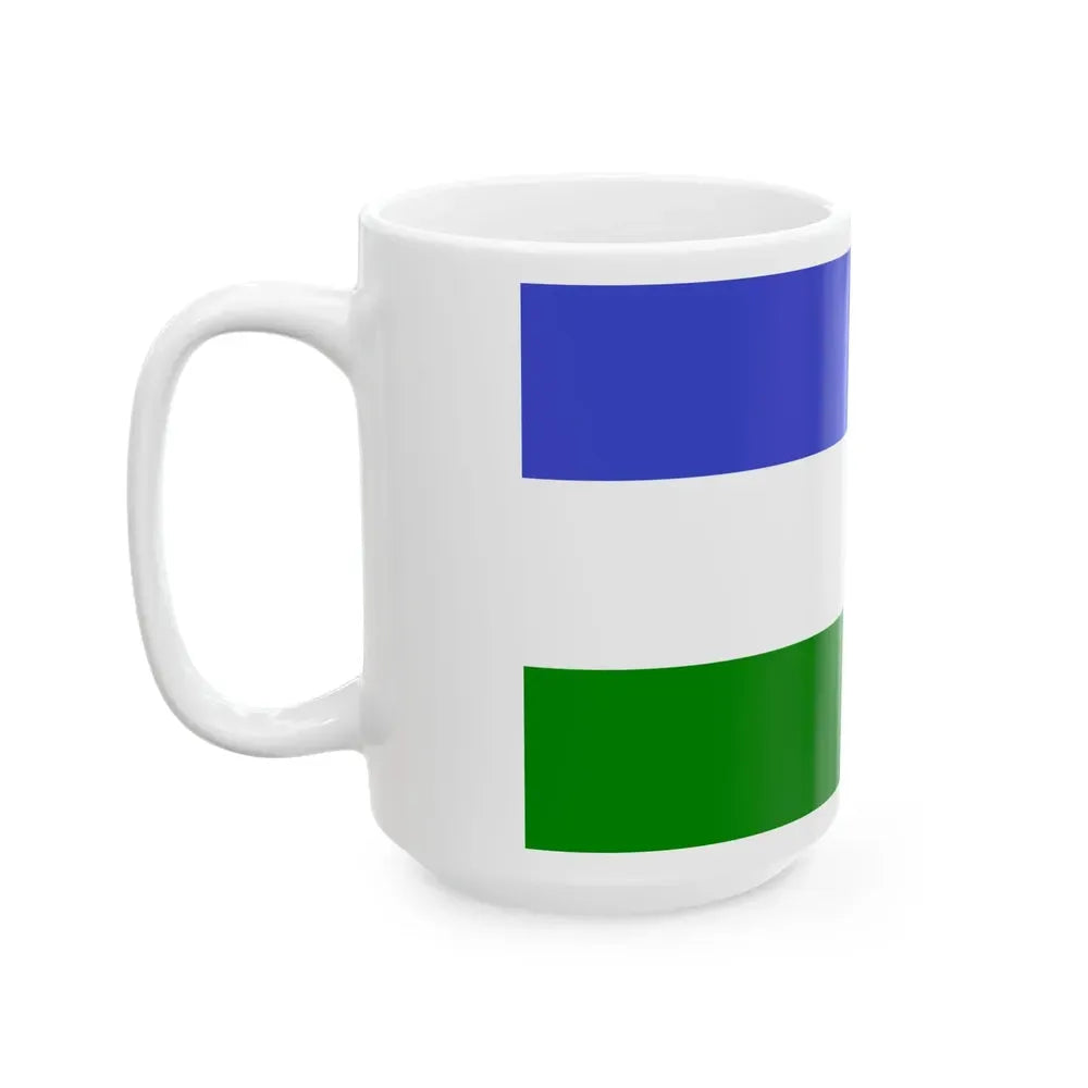 Bandera Partido Independiente 1958 Costa Rica (Costa Rica) White Coffee Mug - Go Mug Yourself