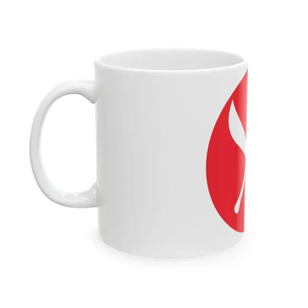 Bandera Partido Izquierda Costarricense Costa Rica (Costa Rica) White Coffee Mug - Go Mug Yourself
