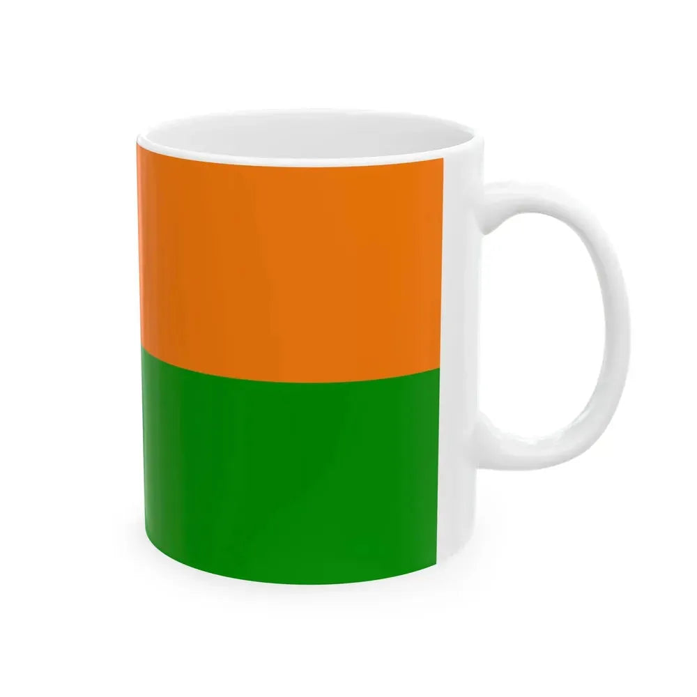 Bandera Partido Justicia Social Costarricense Costa Rica (Costa Rica) White Coffee Mug - Go Mug Yourself