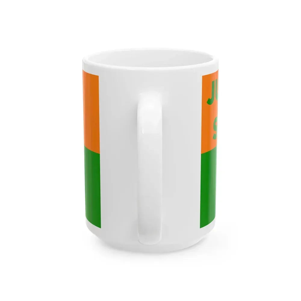Bandera Partido Justicia Social Costarricense Costa Rica (Costa Rica) White Coffee Mug - Go Mug Yourself