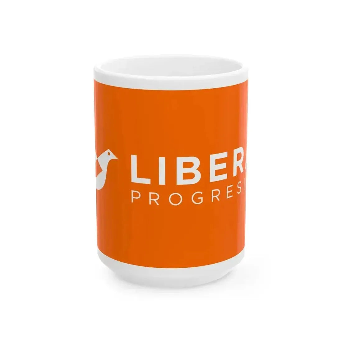 Bandera Partido Liberal Progresista Costa Rica (Costa Rica) White Coffee Mug 15oz - Go Mug Yourself