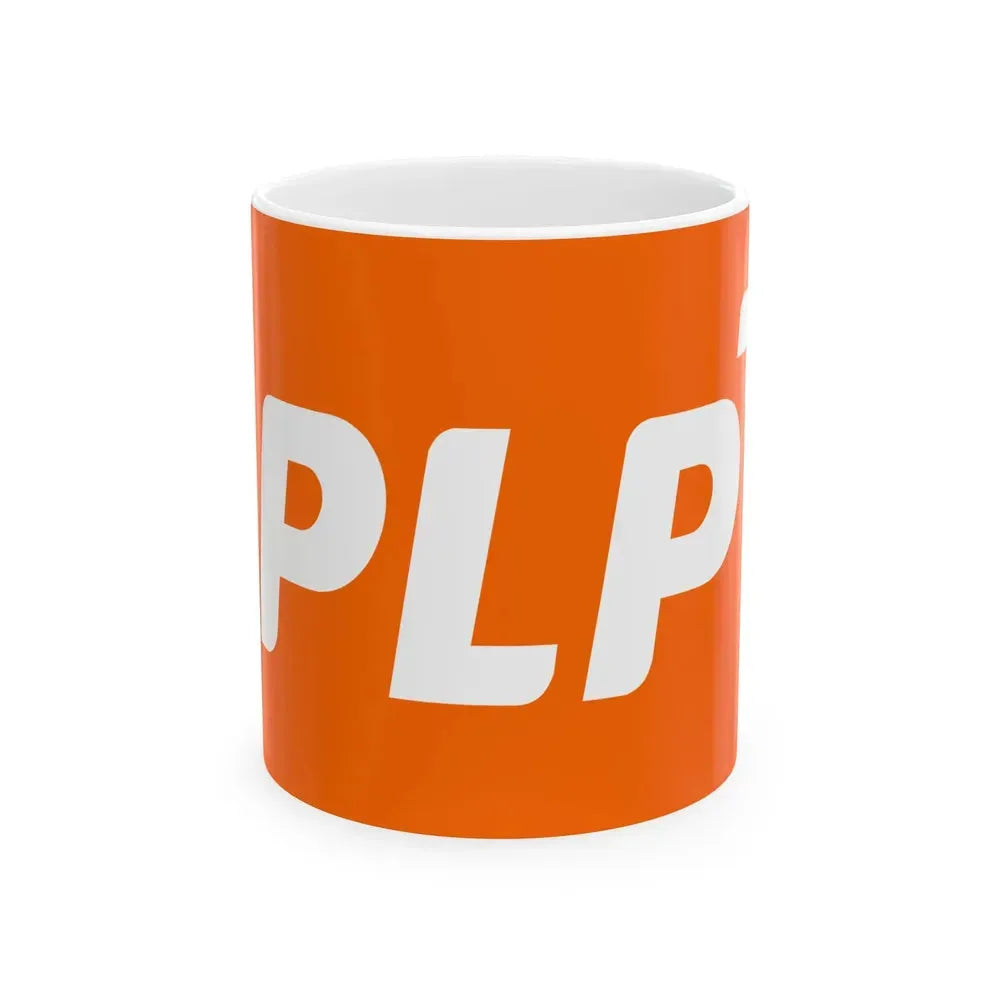 Bandera Partido Liberal Progresista Plus Costa Rica (Costa Rica) White Coffee Mug 11oz - Go Mug Yourself