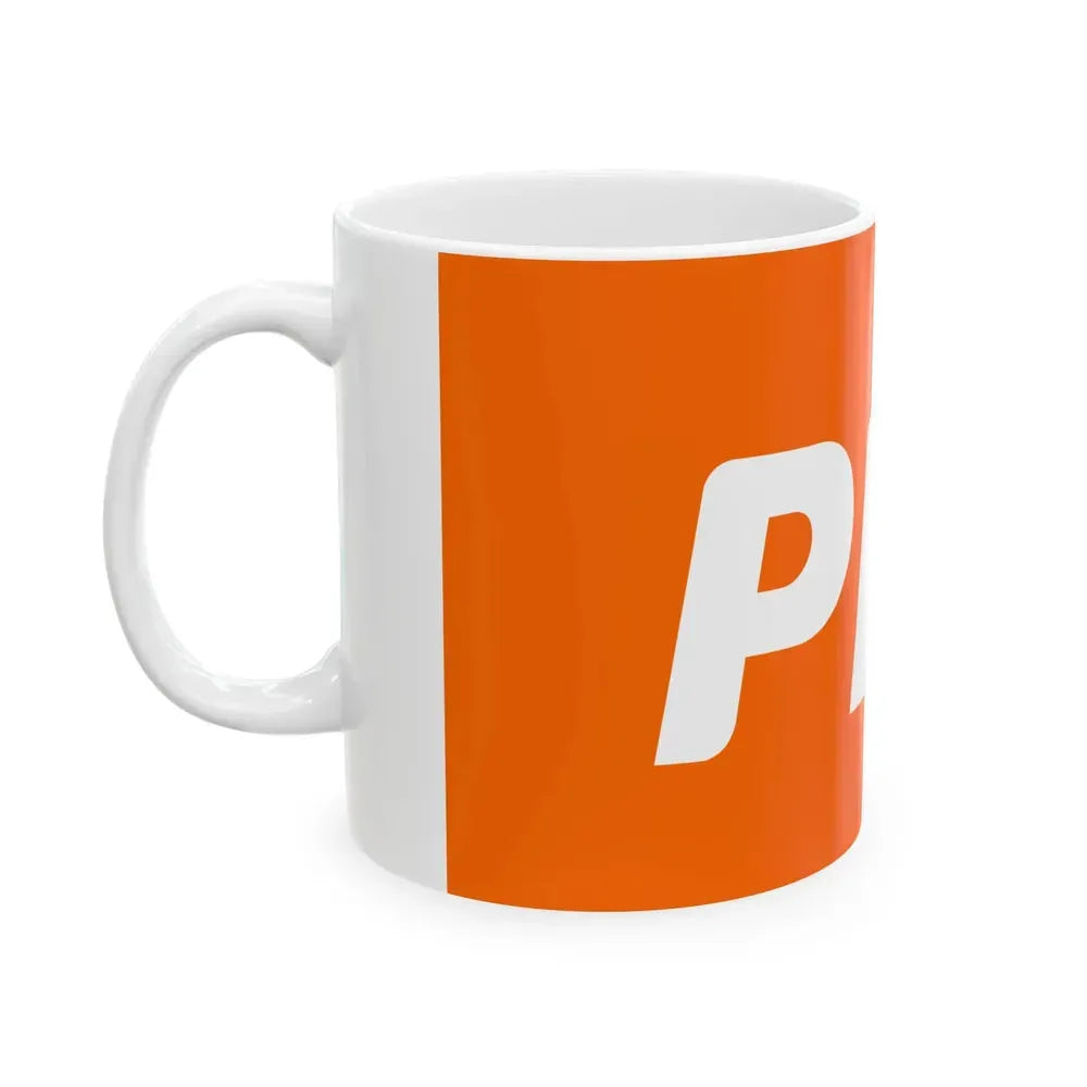 Bandera Partido Liberal Progresista Plus Costa Rica (Costa Rica) White Coffee Mug - Go Mug Yourself