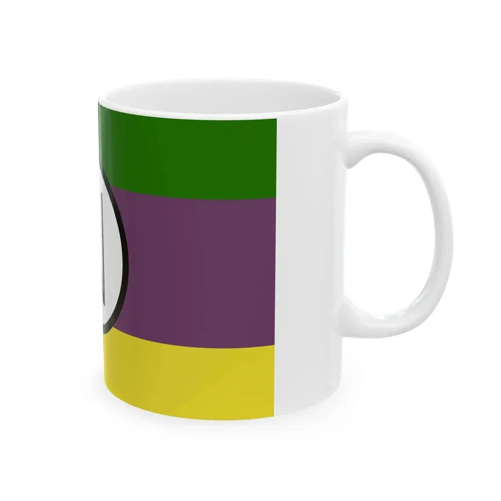 Bandera Partido Nacional Independiente 1974-1994 Costa Rica (Costa Rica) White Coffee Mug - Go Mug Yourself