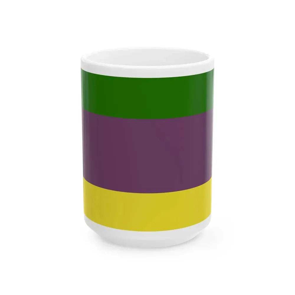 Bandera Partido Nacional Independiente Costa Rica (Costa Rica) White Coffee Mug 15oz - Go Mug Yourself