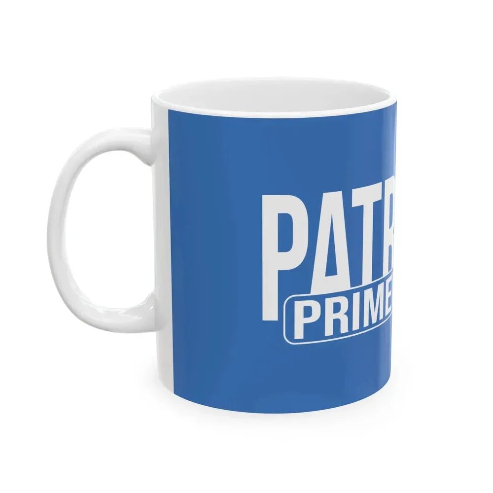 Bandera Partido Patria Primero Costa Rica (Costa Rica) White Coffee Mug - Go Mug Yourself
