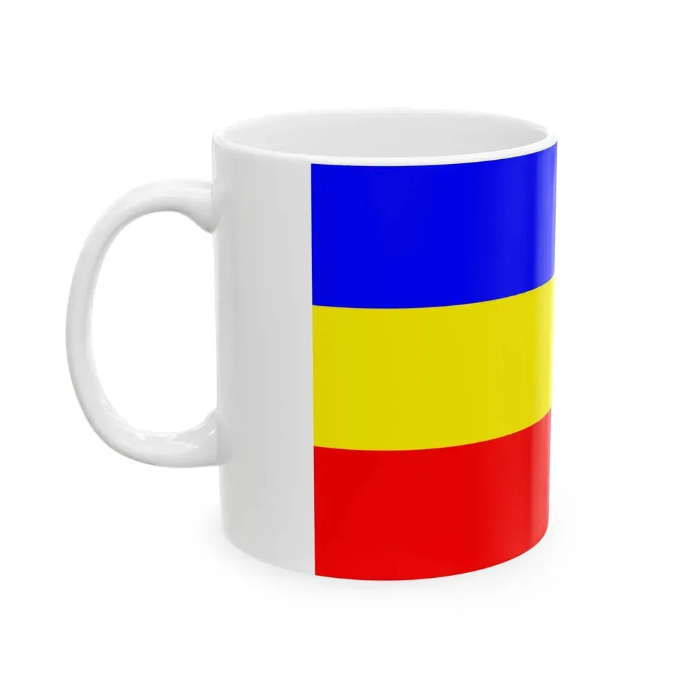 Bandera Partido Republicano Nacional 1932-1952 Costa Rica (Costa Rica) White Coffee Mug - Go Mug Yourself