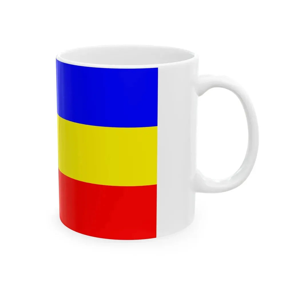 Bandera Partido Republicano Nacional 1932-1952 Costa Rica (Costa Rica) White Coffee Mug - Go Mug Yourself