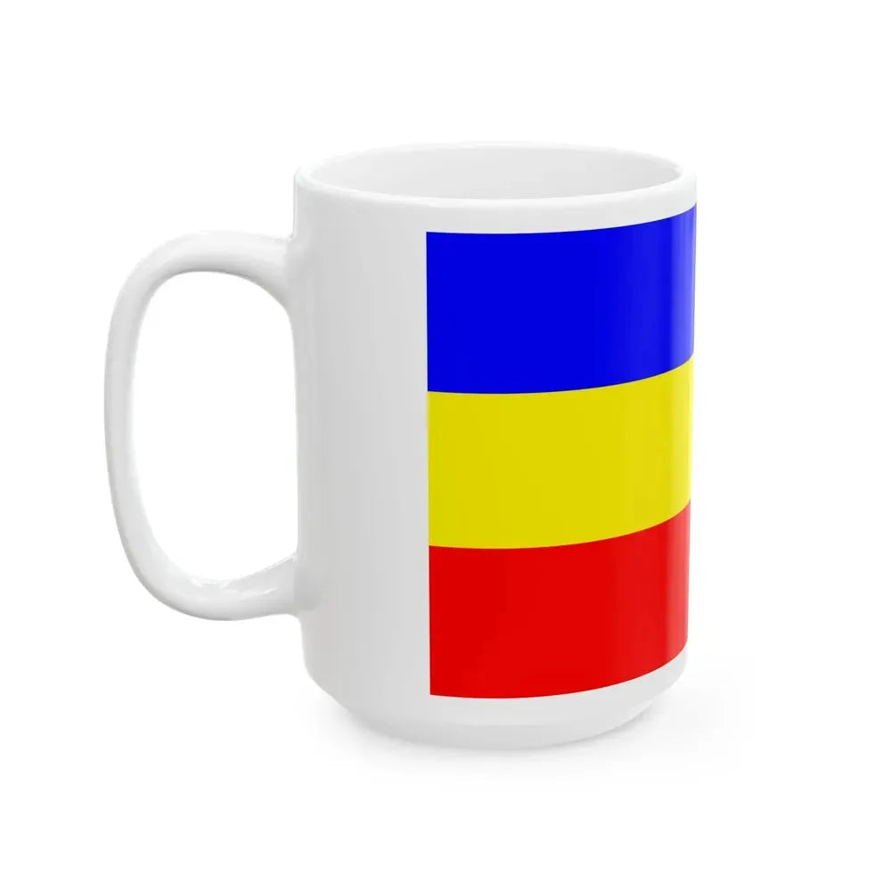 Bandera Partido Republicano Nacional 1932-1952 Costa Rica (Costa Rica) White Coffee Mug - Go Mug Yourself