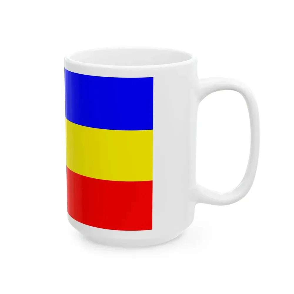 Bandera Partido Republicano Nacional 1932-1952 Costa Rica (Costa Rica) White Coffee Mug - Go Mug Yourself