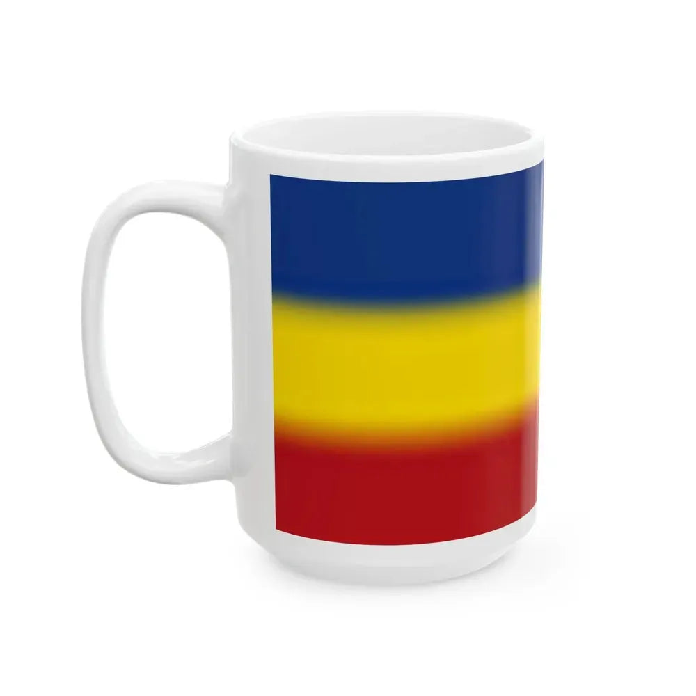 Bandera Partido Republicano Social Cristiano Costa Rica (Costa Rica) White Coffee Mug - Go Mug Yourself