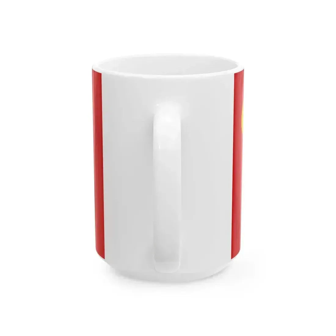Bandera Partido Vanguardia Popular Costa Rica (Costa Rica) White Coffee Mug - Go Mug Yourself