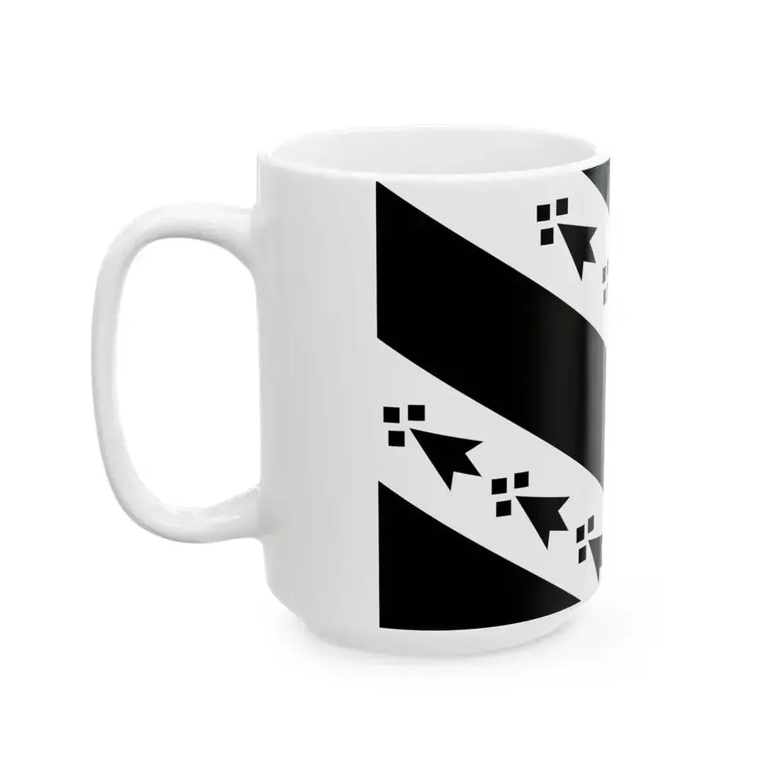 Bandera Pays Rennes (Belgium) White Coffee Mug - Go Mug Yourself