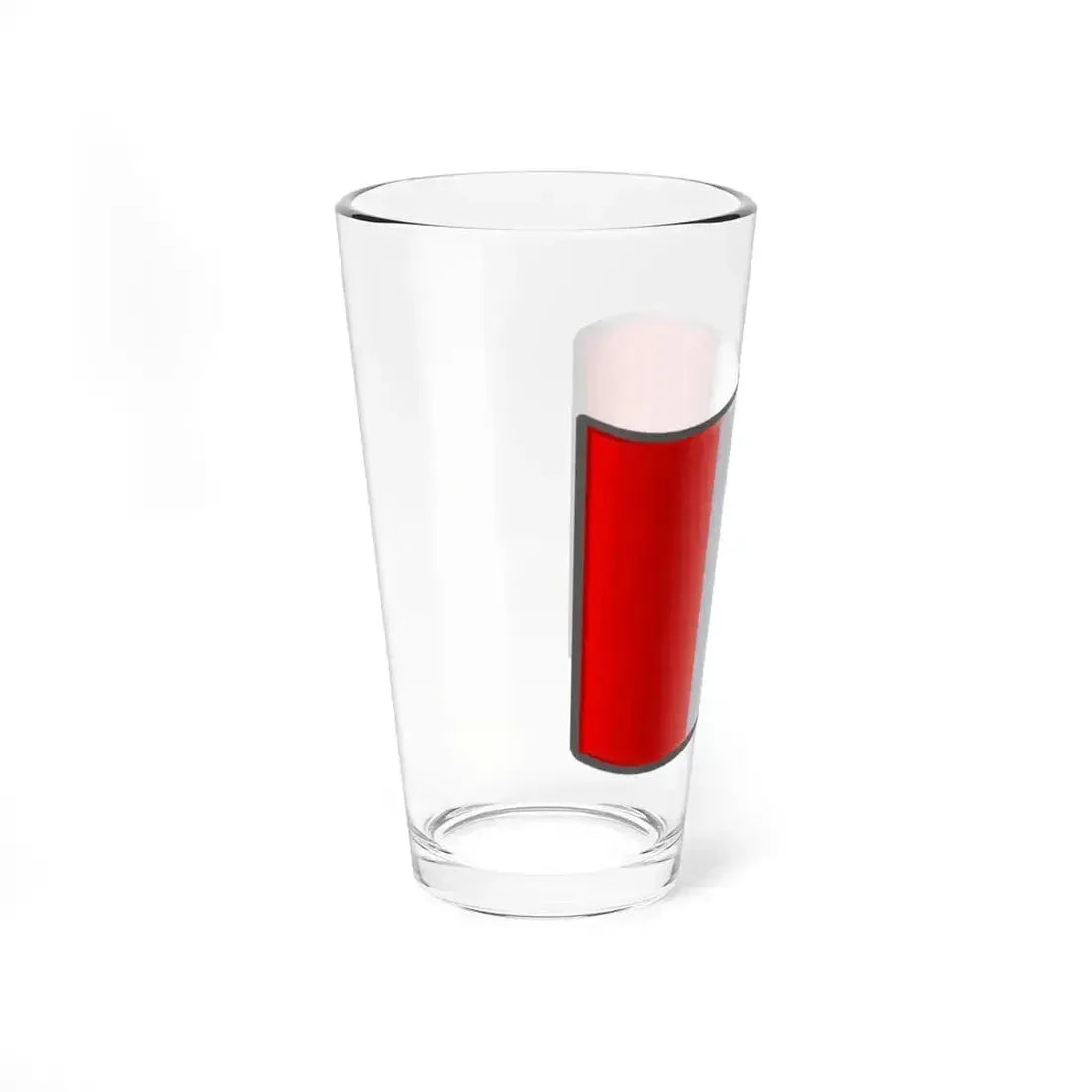 Bandera Peru (Peru) Pint Glass 16oz - Go Mug Yourself