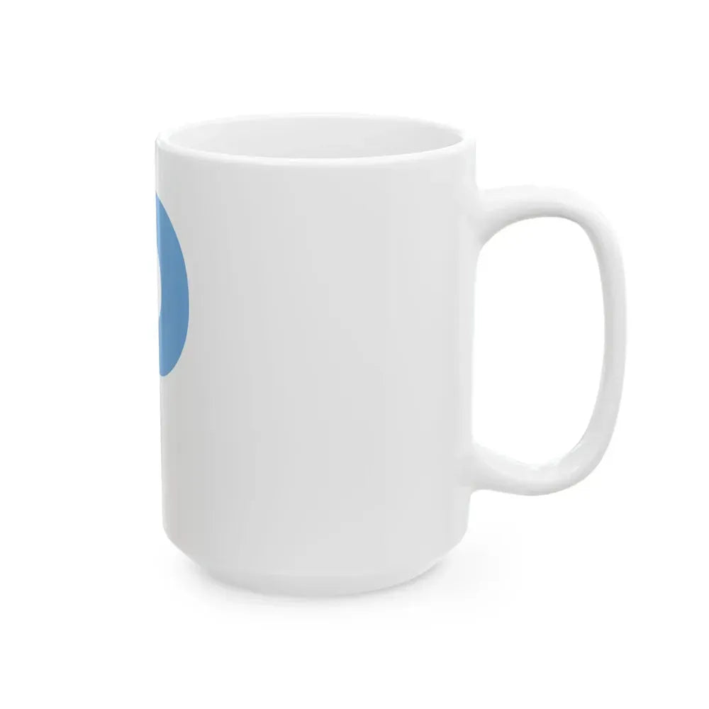 Bandera piloto de la armada Argentina (Argentina) White Coffee Mug - Go Mug Yourself