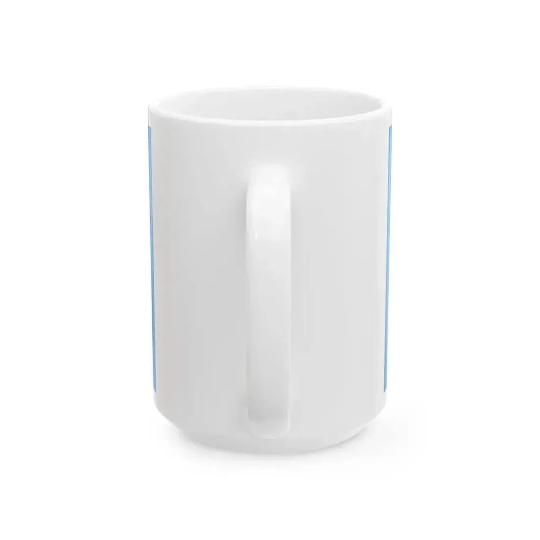 Bandera piloto de la armada Argentina II (Argentina) White Coffee Mug - Go Mug Yourself