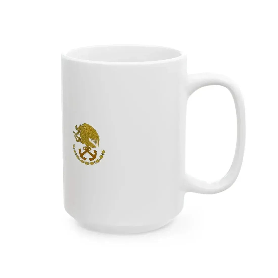 Bandera Presidencial Mexico-comandante supremo buques (Mexico) White Coffee Mug - Go Mug Yourself