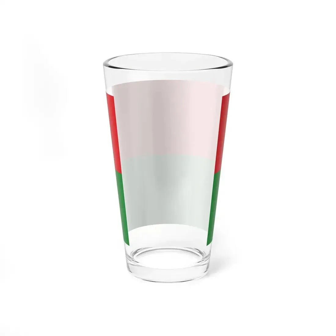 Bandera Provincia Bolívar (Ecuador) Pint Glass 16oz - Go Mug Yourself