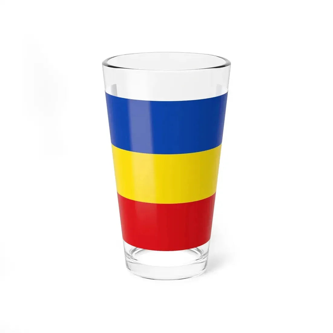 Bandera Provincia Cañar (Ecuador) Pint Glass 16oz 16oz - Go Mug Yourself