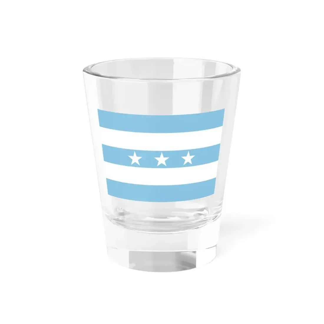 Bandera Provincia Guayas (Ecuador) Shot Glass 1.5oz 1.5oz - Go Mug Yourself