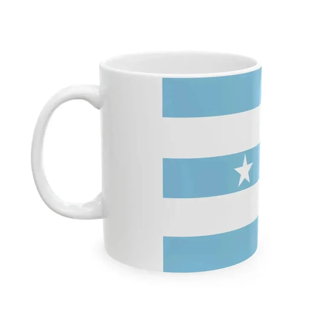 Bandera Provincia Guayas (Ecuador) White Coffee Mug - Go Mug Yourself