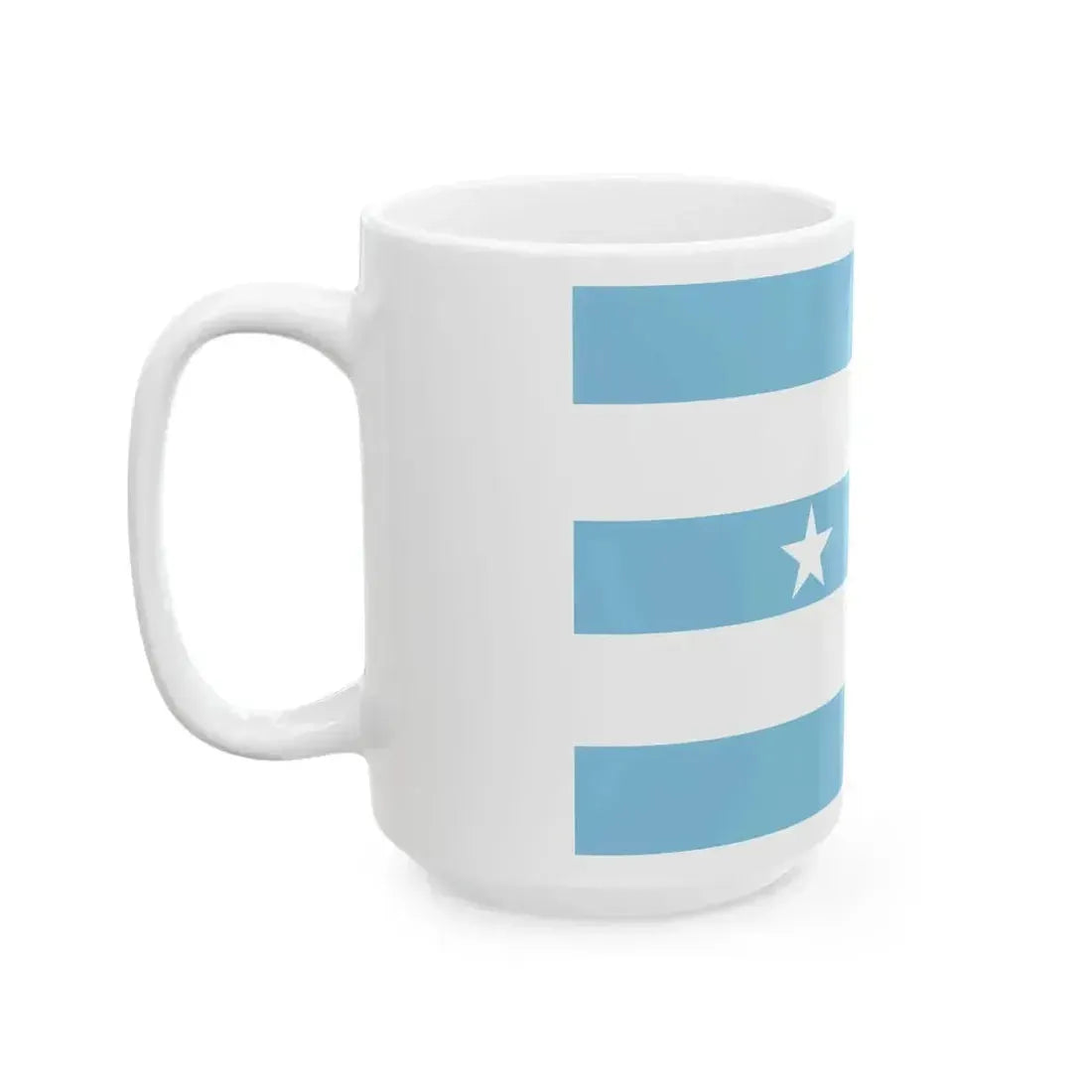 Bandera Provincia Guayas (Ecuador) White Coffee Mug - Go Mug Yourself