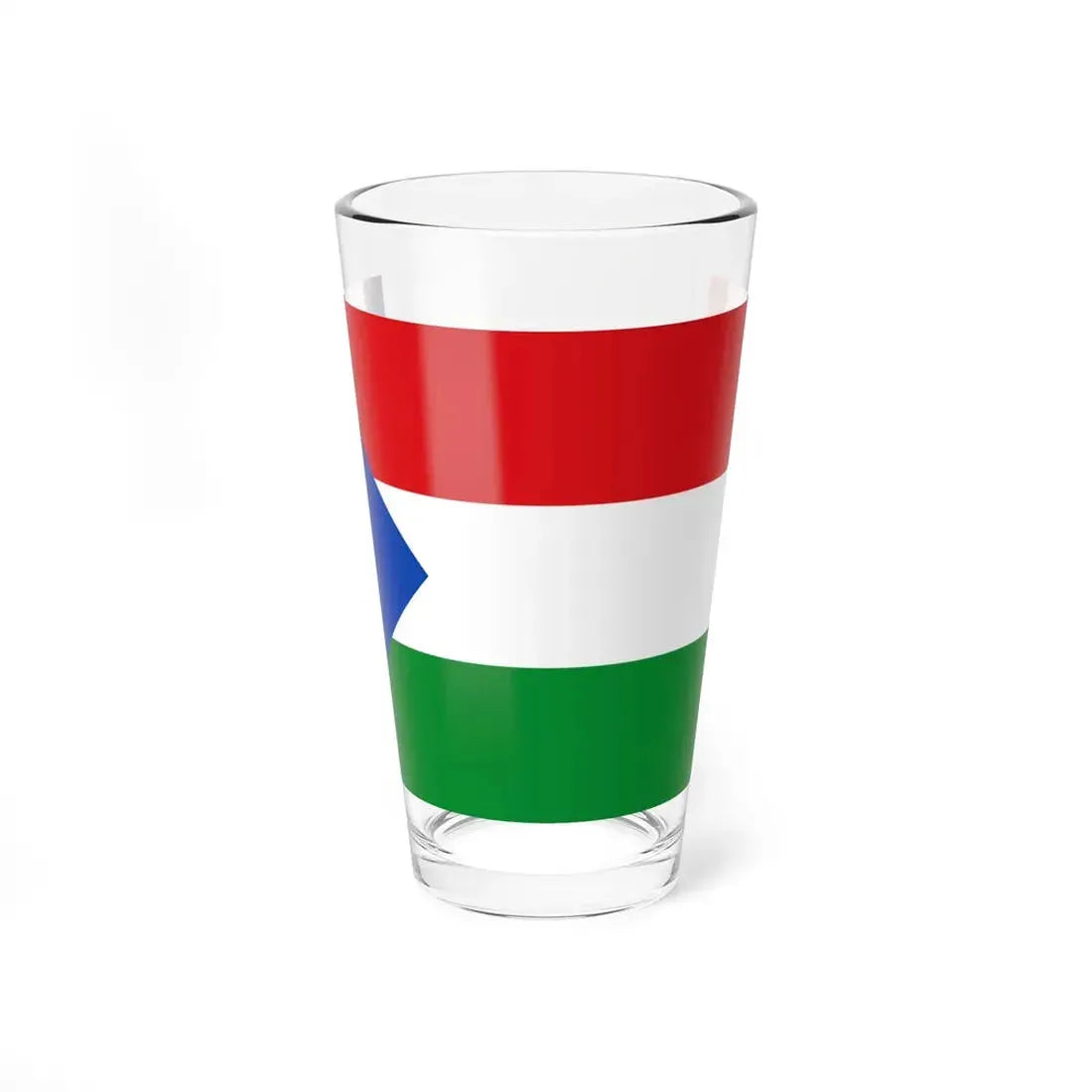 Bandera Provincia Imbabura (Ecuador) Pint Glass 16oz 16oz - Go Mug Yourself