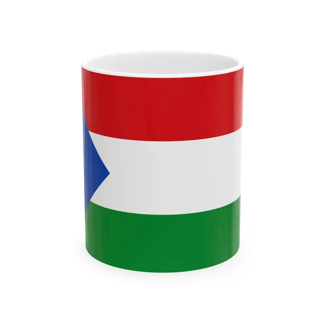 Bandera Provincia Imbabura (Ecuador) White Coffee Mug 11oz - Go Mug Yourself
