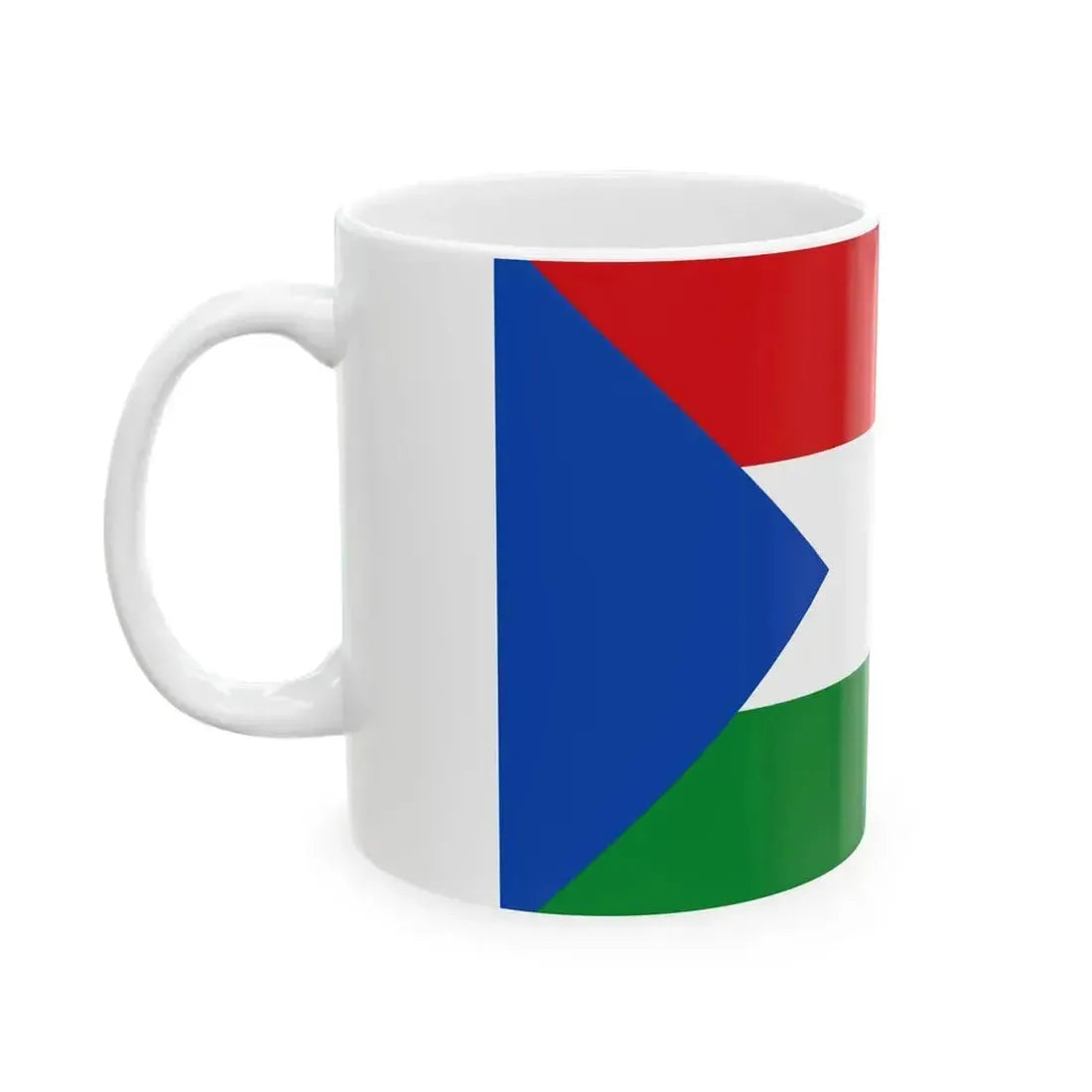 Bandera Provincia Imbabura (Ecuador) White Coffee Mug - Go Mug Yourself