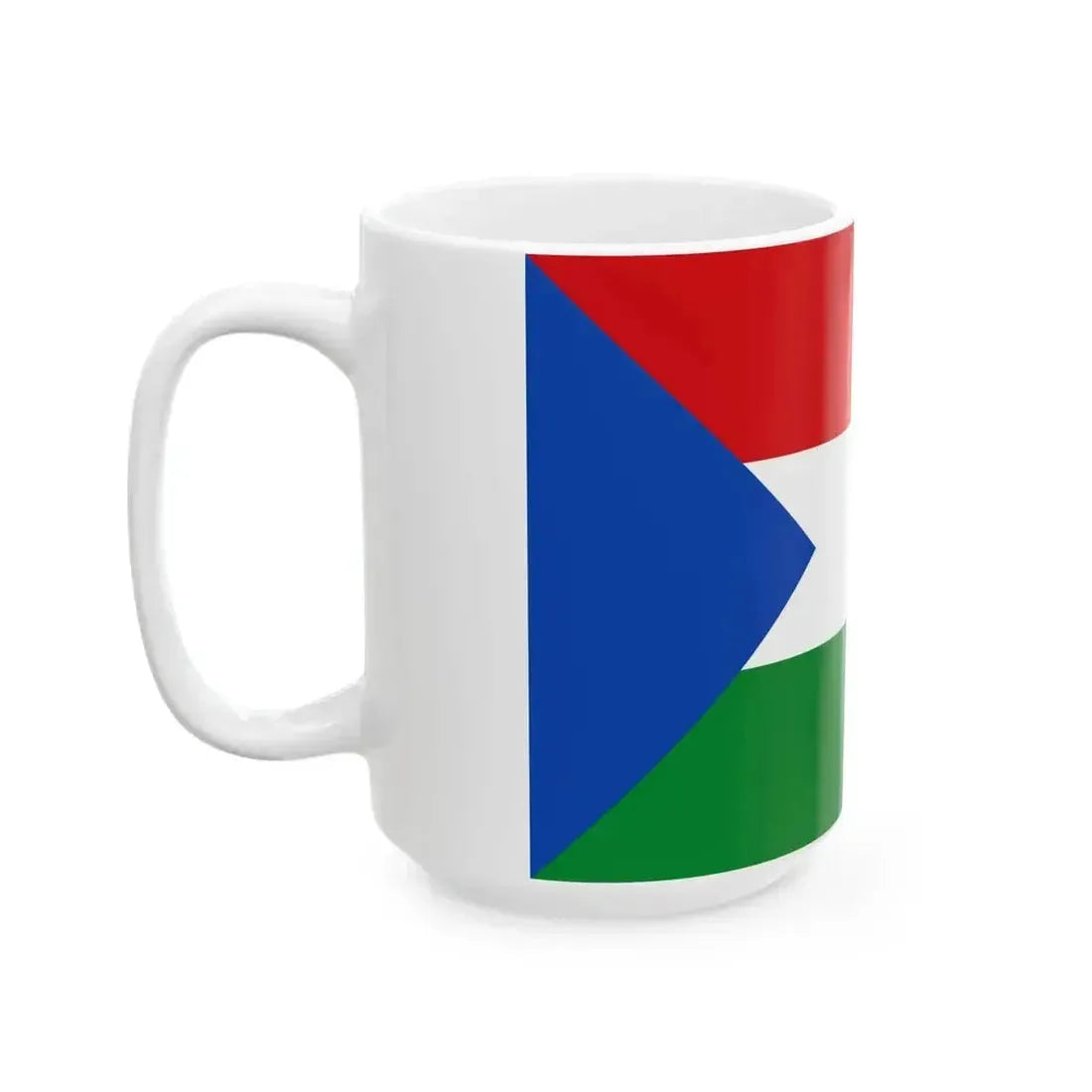 Bandera Provincia Imbabura (Ecuador) White Coffee Mug - Go Mug Yourself