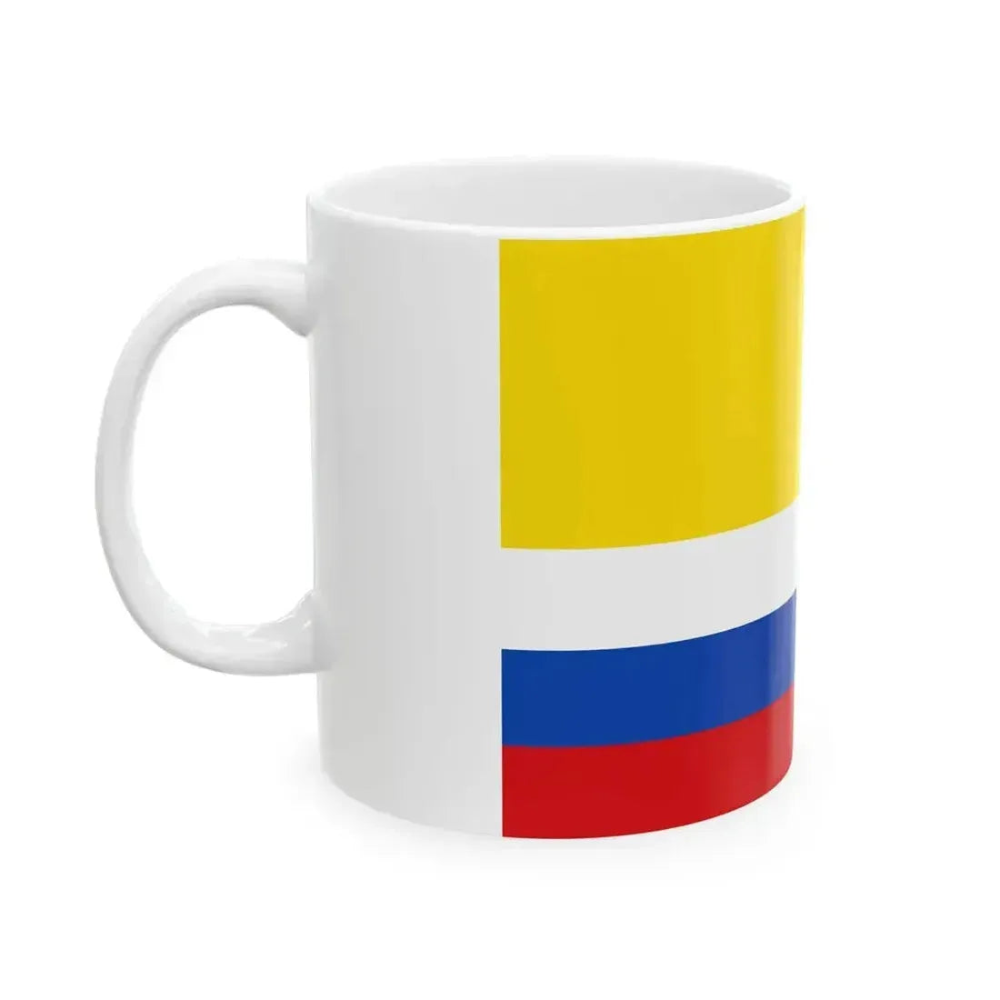 Bandera Provincia Napo (Ecuador) White Coffee Mug - Go Mug Yourself