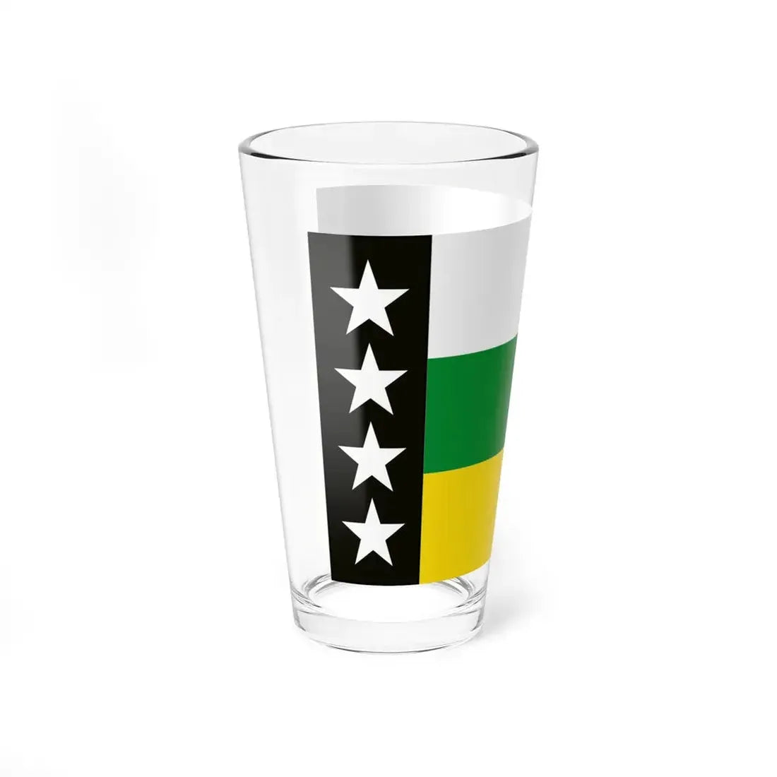 Bandera Provincia Orellana (Ecuador) Pint Glass 16oz - Go Mug Yourself