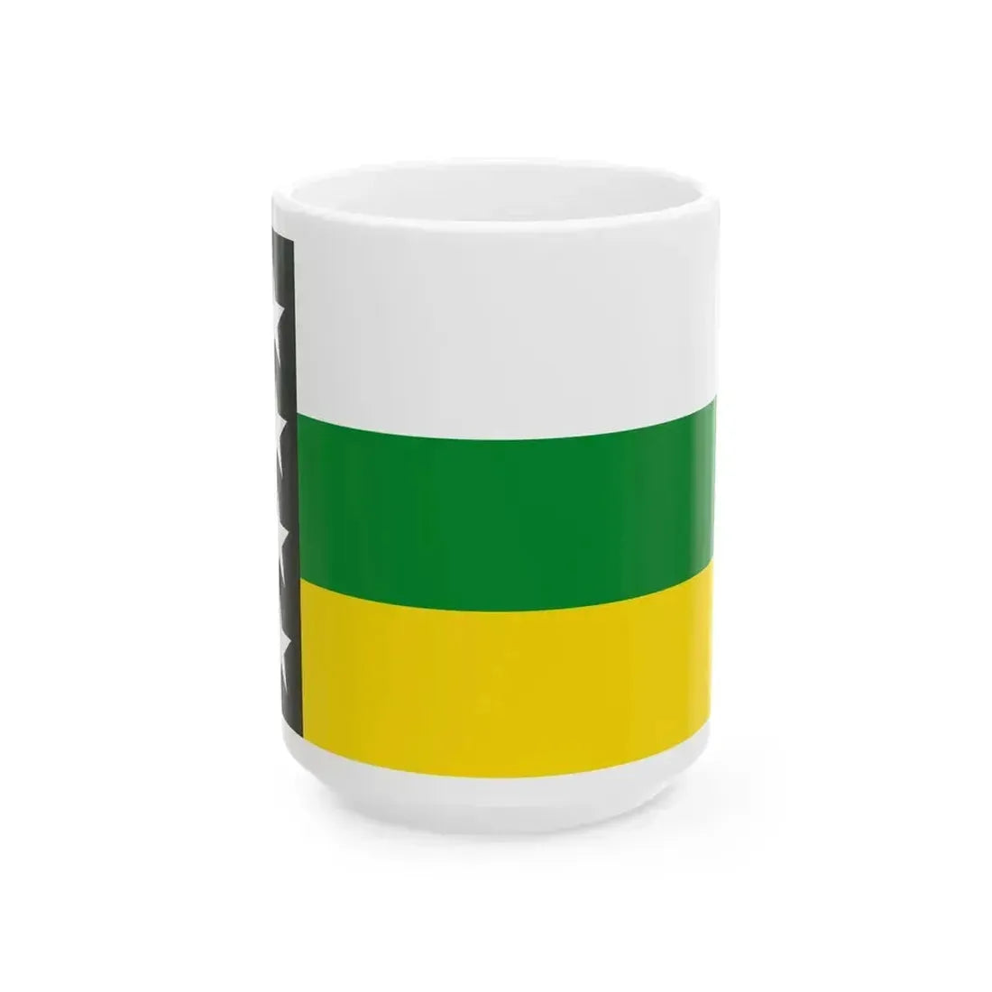 Bandera Provincia Orellana (Ecuador) White Coffee Mug 15oz - Go Mug Yourself