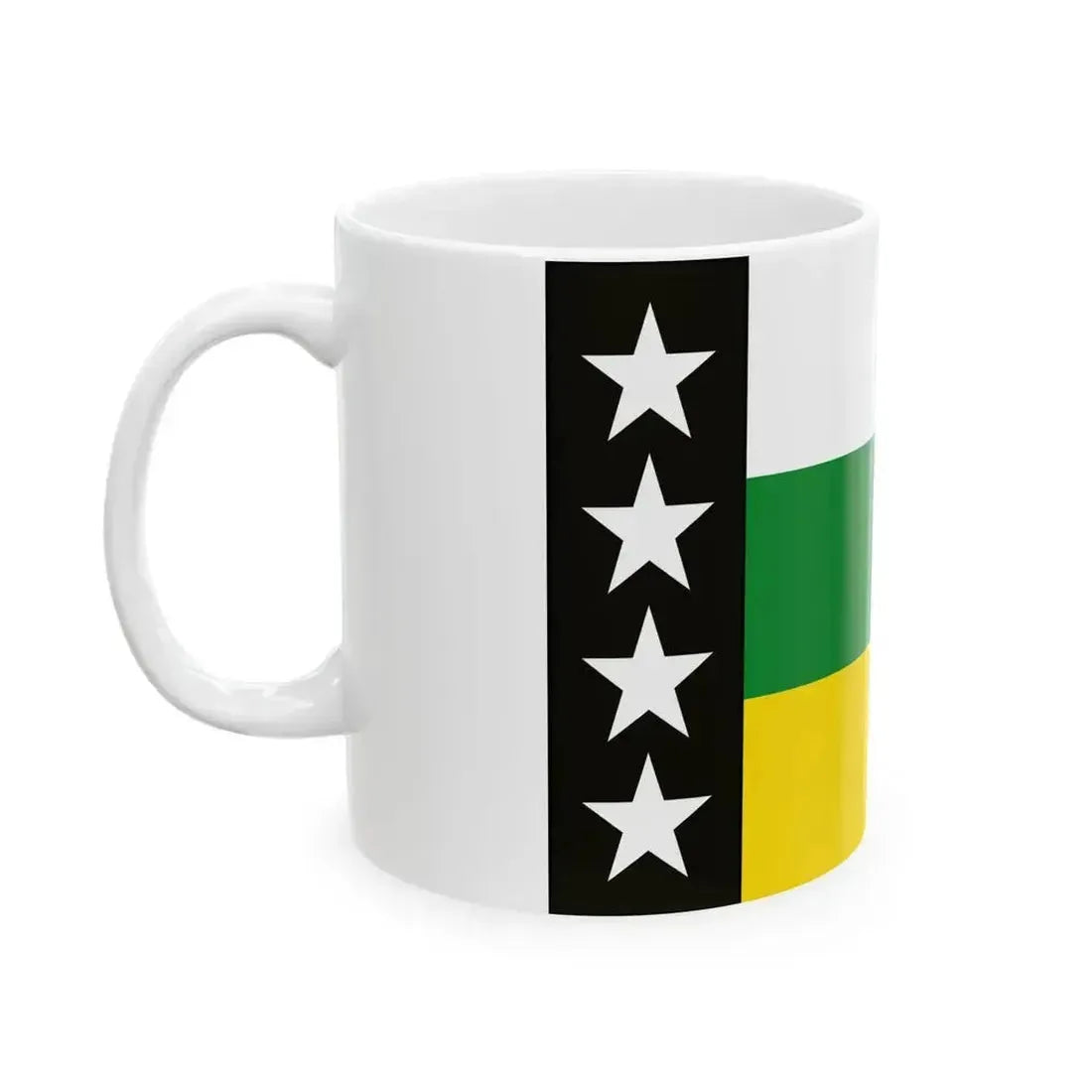 Bandera Provincia Orellana (Ecuador) White Coffee Mug - Go Mug Yourself