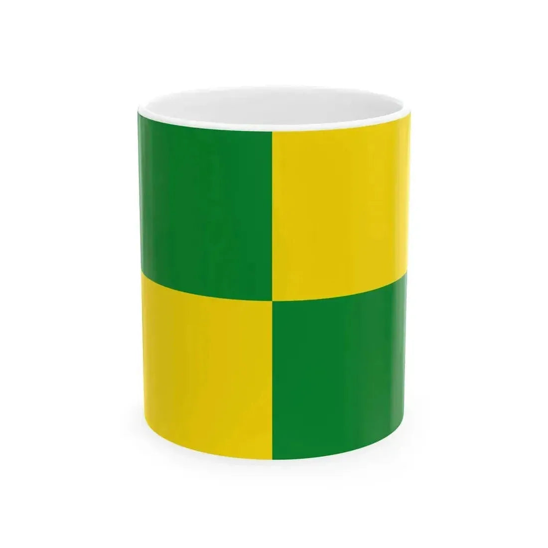 Bandera Provincia Pastaza (Ecuador) White Coffee Mug 11oz - Go Mug Yourself