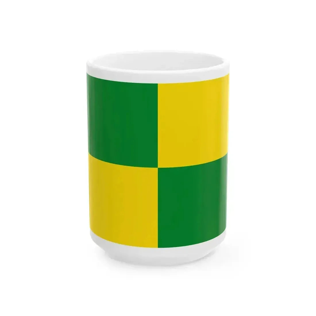 Bandera Provincia Pastaza (Ecuador) White Coffee Mug 15oz - Go Mug Yourself