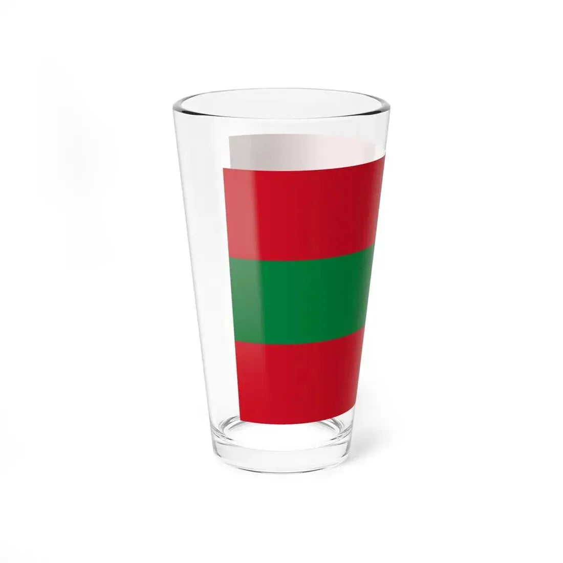 Bandera Provincia Tungurahua (Ecuador) Pint Glass 16oz - Go Mug Yourself