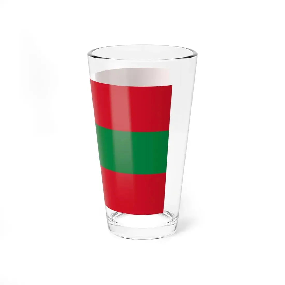 Bandera Provincia Tungurahua (Ecuador) Pint Glass 16oz - Go Mug Yourself