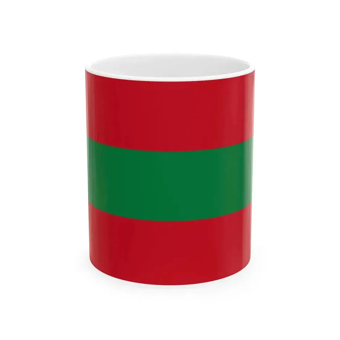 Bandera Provincia Tungurahua (Ecuador) White Coffee Mug 11oz - Go Mug Yourself