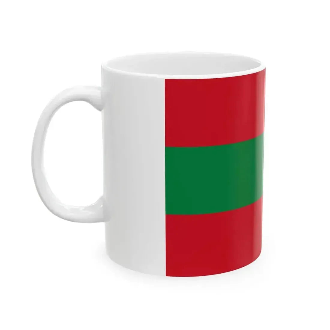 Bandera Provincia Tungurahua (Ecuador) White Coffee Mug - Go Mug Yourself