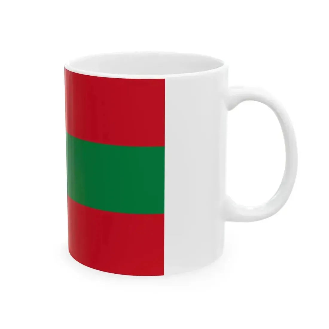 Bandera Provincia Tungurahua (Ecuador) White Coffee Mug - Go Mug Yourself
